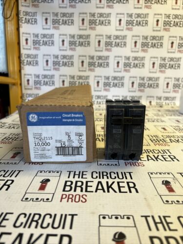 THQL2115 GENERAL ELECTRIC 2POLE 15AMP 240V CIRCUIT BREAKER NEW