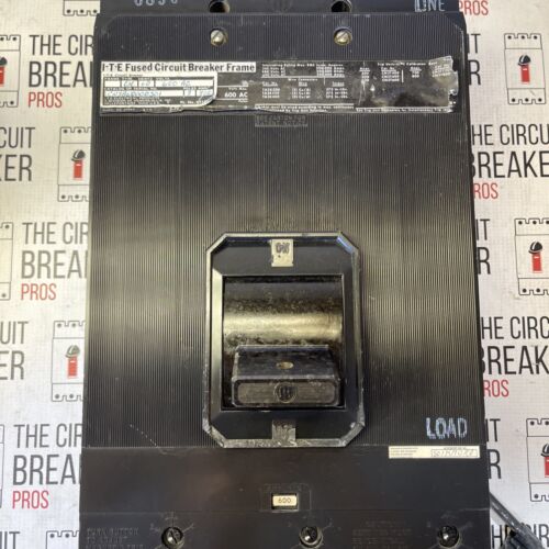 CN3-B600 Siemens ITE Circuit Breaker 3 Pole 600 Amp 600V W/shunt Trip Recon