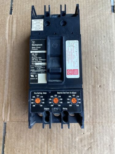 MCP532500C Cutler Hammer 600V 250A MCP Series MCP Circuit Breaker Molded Case Bo