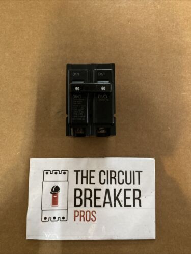 * CUTLER-HAMMER EATON 60 AMP 2 POLE CIRCUIT BREAKER TYPE BR BR260 VS-364