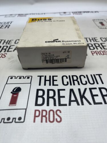New Lot Bussmann Bussman FRS R 10 Amp Fuses Class RK5 600 Volts NIB