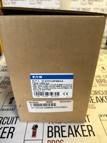 EATON XTPR2P5BC1 MOTOR PROTECTIVE BREAKER 1.6-2.5AMP XTCE018C10 XTFC2P5BCA