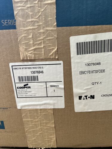 EATON CORPORATION EBMC2FD WT30FDB36 623 / EBMC2FDWT30FDB36W643S782 0 BRAND NEW)
