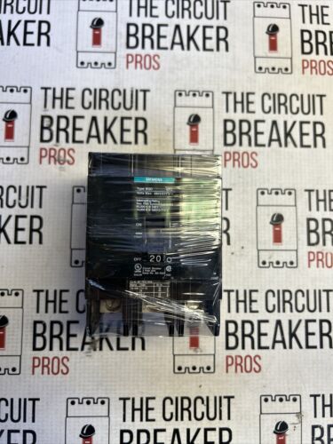 BQD320 Siemens Circuit Breaker 3Pole 20Amp 480V 14KA NEW 1YR WRNTY