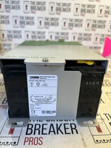 1 PCS NEW IN BOX Phoenix QUINT-BAT/24DC/12AH High Power Storage Device Cut Wires