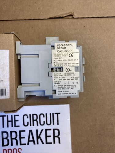 SPRECHER+SCHUH CA7-16E-10-24E 24VDC NSMP