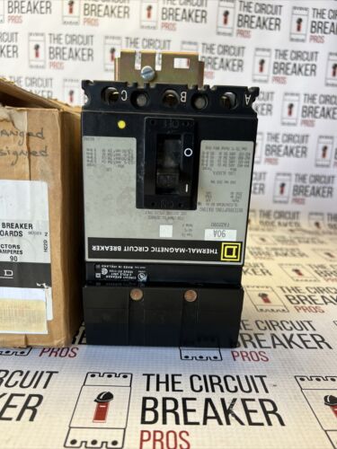 SQUARE D FA32090 3P Standard Circuit Breaker 90A 240VAC NEW IN BOX WRNTY