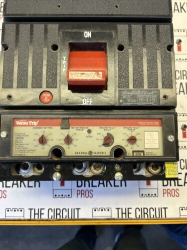General Electric THJ4VF26 3P 500A 600V Breaker  Versa Trip WRNTY Reconditioned