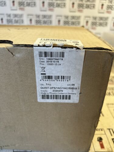 Phoenix Contact Unterbrechungsfreie Stromversorgung QUINT-UPS/1AC/1AC/500VA