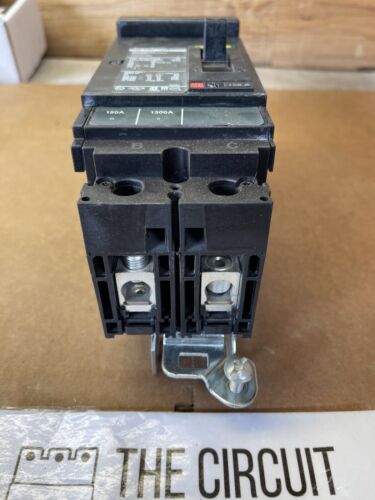 New Square D HGA261504 150amp 2pole 1phase  600v 35k@480v B&C Phase Connections