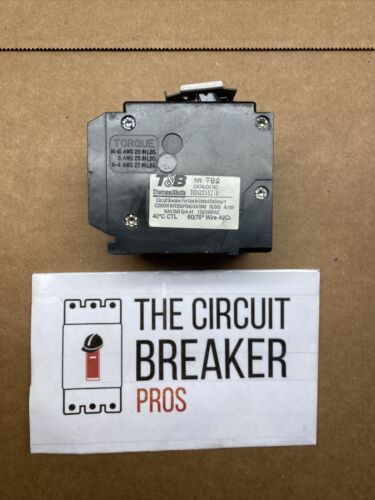 Thomas and Betts ORIGINAL TBBQ215215 120/240Vacv, (2) 2, 15/15A, 10K, Quadplex,