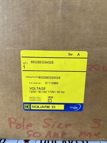 SCHNEIDER ELECTRIC 8502SEG3V02S / 8502SEG3V02S (BRAND NEW)