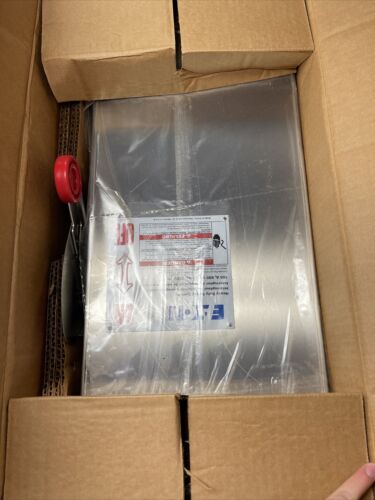 EATON CORPORATION DH363FWK 100 Amp 600v 3 Pole Fusible Nema 4X NEW IN BOX