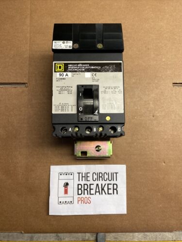 FC34090 Molded Case 90A 480V Circuit Breaker 3Pole I-Line FC Circuit Breaker