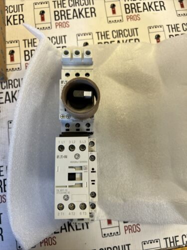 Eaton XTFC6P3BCA Motor Protector 6.3A & XTCE018C10 10a Complete Unit