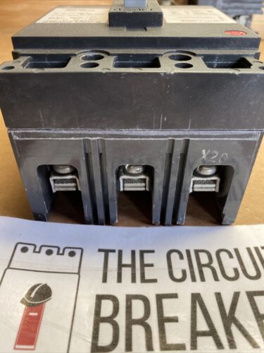 GENERAL ELECTRIC TED134020V CIRCUIT BREAKER  20Amp 480VAC/250VDC 3-Pole - NNB