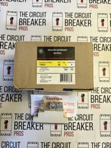 TNI63 General Electric Accessory-Bondable Neutral Kit-Safety Switch 60 A 600V