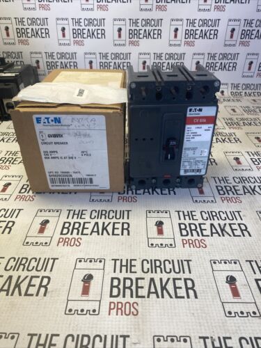 CV3225 EATON CIRCUIT BREAKER 225AMPS 240V 65KA 3POLE NEW IN Box