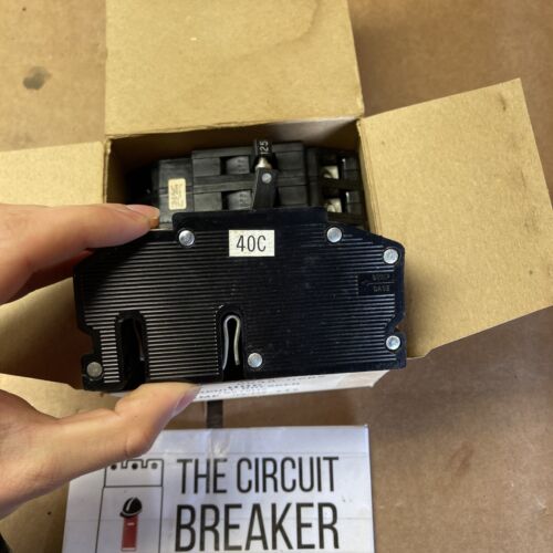 NEW 1- QCAL125 Zinsco Sylvania 2p 125a 240v Circuit Breaker QC-125 Original Box