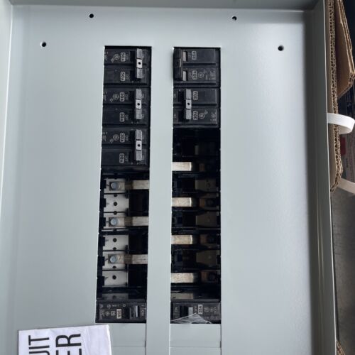 GE AQF1301MB Main Lug, 100 A 120/240v 1Ph 3W, New W/can&door