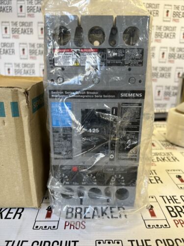 FXD63B125 SIEMENS 3 POLE 150A 600V CIRCUIT BREAKER NEW