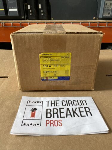 SCHNEIDER ELECTRIC HGM36100U31X 100 AMP POWERPACT (BRAND NEW)