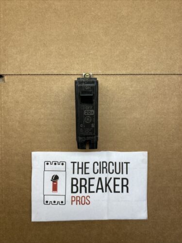 THQB1120 GE Type THQB 1 Pole 20A 240VAC UL Circuit Breaker NEW