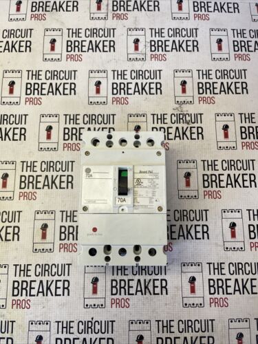 GE RECORD PLUS FBN CIRCUIT BREAKER FBN36TE070R2 70AMP 600VOLT 3POLE