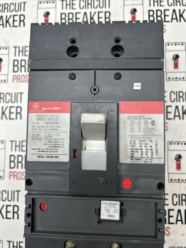 SGLA36AT0600 GENERAL ELECTRIC 3POLE 600V 600AMP CIRCUIT BREAKER