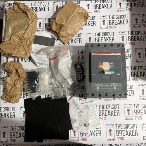 NEW ABB SACE T5N PV 400 Circuit Breaker 400 Amps w main kit