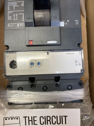 New Square D Lgf36400cu31x 3pole 400 Amp 600v 35k @480v 100%rated 1yr Warranty