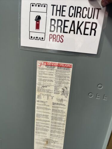 H365NR Square D Heavy Duty Safety Disconnect Switch 400A 600VAC/DC NO NEUTRAL