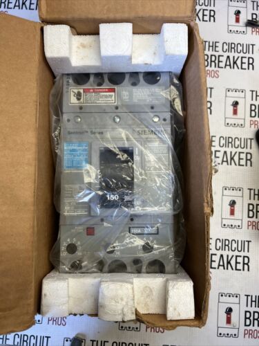 FXD63B150L Siemens 3 Pole 150A 600VAC 35KA Sentron Series Circuit Breaker NEW