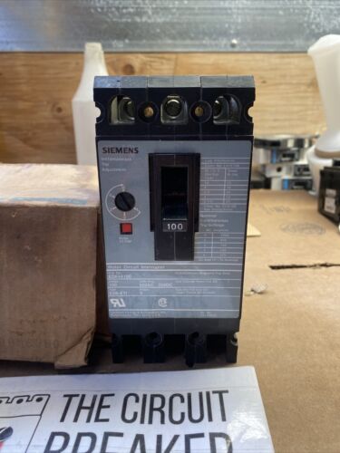 ED63A100 Molded Case 100A 600V Circuit Breaker 3Pole Sentron Series ED