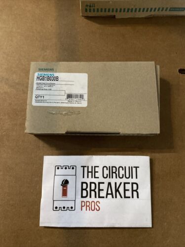 SIEMENS HGB1B030B Single Pole 30 AMP Type HGB Circuit Breaker