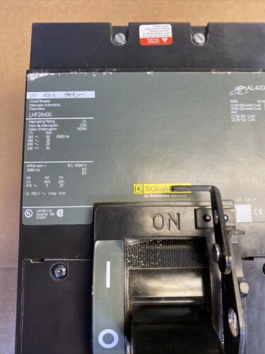 LHF26400 400AMP 600V CIRCUIT BREAKER 1YR WRNTY New Surplus
