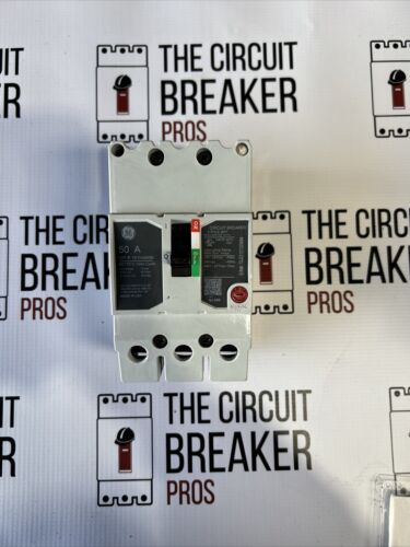 TEYH3050B GENERAL ELECTRIC 3POLE 50AMP 480V BOLT ON CIRCUIT BREAKER NEW