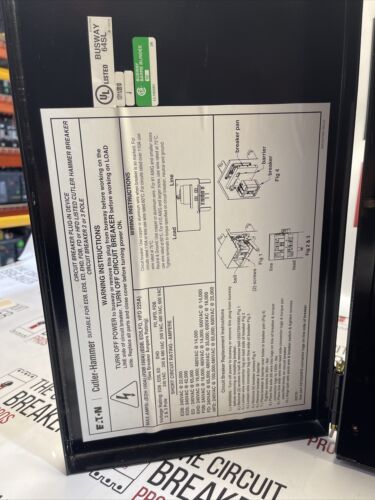 EATON power Flex Busway Circuit Breaker Encloser Cat# LABFD3060GN Busway 64sl