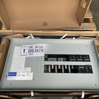 GE AQF1301MB Main Lug, 100 A 120/240v 1Ph 3W, New W/can&door