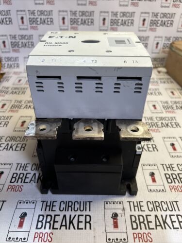 NEW PULLOUT EATON XTCE500M DILM500/22 CONTACTOR 3P 500A 400V 24-48VDC COIL