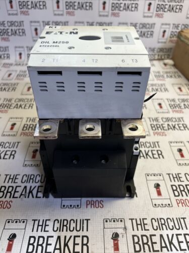 EATON 3 PHASE CONTACTOR  XTCE250L DIL M250 New Pullouts