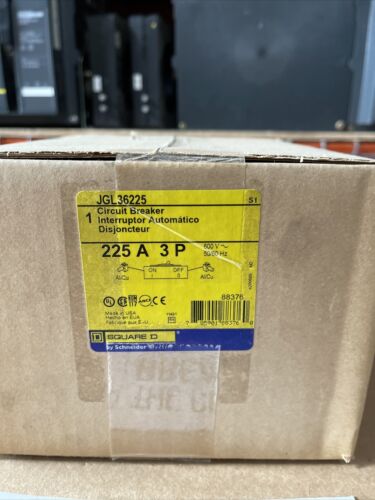 JGL36225 Schneider Electric,Square D Circuit Breaker Powerpact JGL 225A 600V