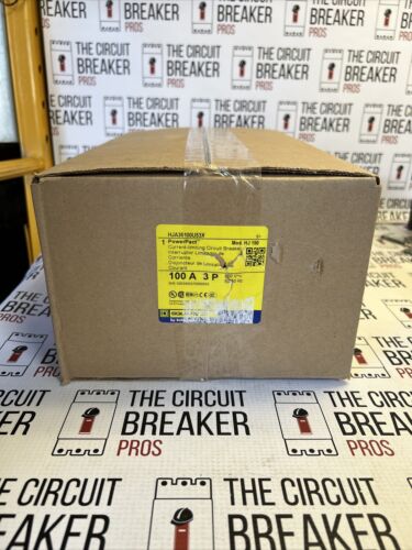 HJA36100U53X SQUARE D 3 POLE 100AMP 600V CIRCUIT BREAKER NEW SEALED BOX WRNTY