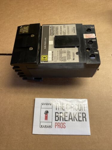 Recon  Square D SL225 3 Pole 225 Amp 600V Gray Sub Feed Lug Circuit Breaker "AK"