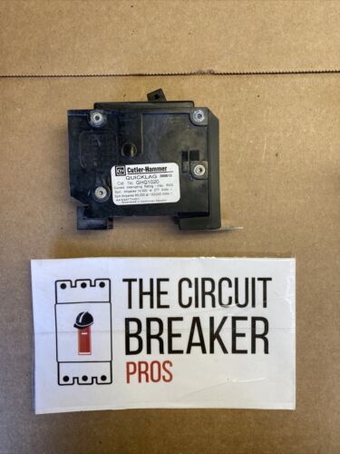 GHQ1020 Cutler-Hammer Breaker 1 Pole 20 Amp 120V 2 YEAR WARRANTY New Surplus