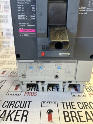 Recon NSJ600H Merlin Gerin WRNTY 600a Long Time Short Time Trip