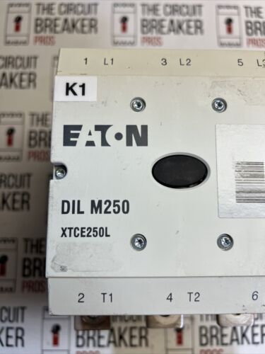 EATON 3 PHASE CONTACTOR  XTCE250L DIL M250 New Pullouts