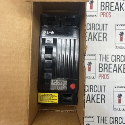 TED124015WL GENERAL ELECTRIC CIRCUIT BREAKER 2 POLE 15 AMP 480 VAC NEW