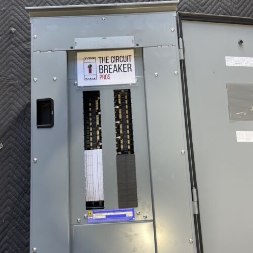 NQ Square D PANELBOARD 208Y/120v 225 Amp 3 Phase 4 Wire 3R Can+Door