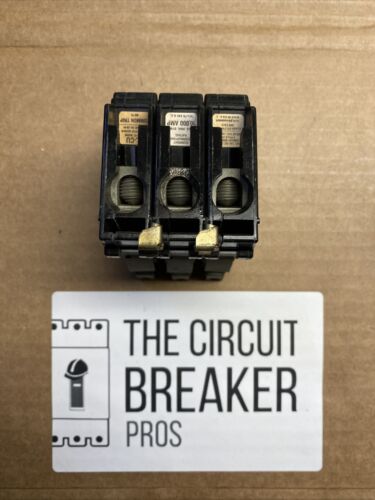 CHB360 CUTLER HAMMER 3POLE 60AMP 240V CIRCUIT BREAKER RECON